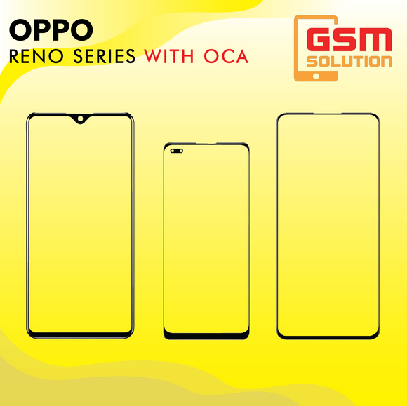 Oppo Reno Series LCD Glass With OCA