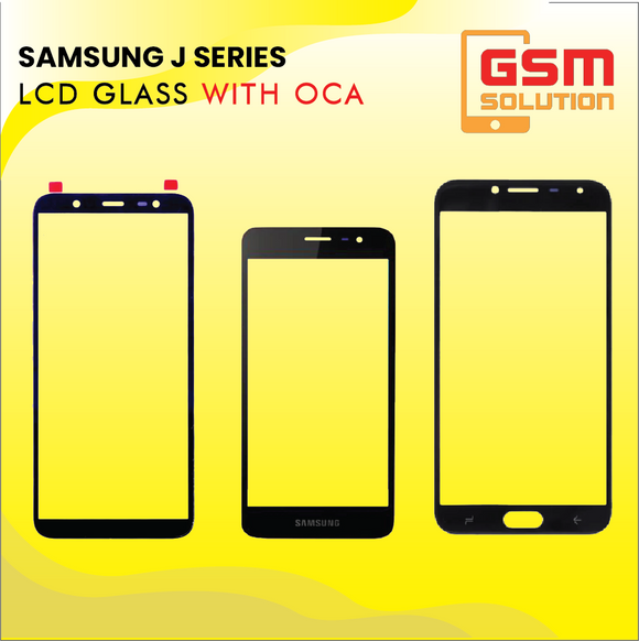 Samsung J Series LCD Glass With OCA