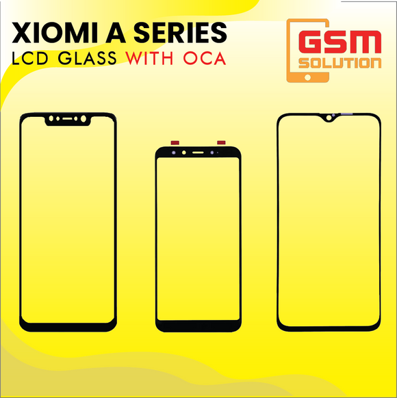 Xiaomi A Series LCD Glass With OCA