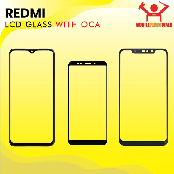 Redmi LCD Glass With OCA