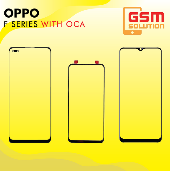 Oppo F Series LCD Glass With OCA