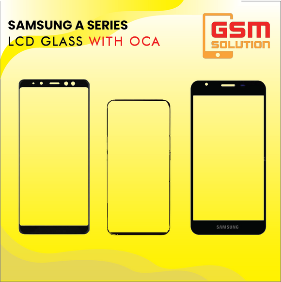 Samsung A Series LCD Glass With OCA
