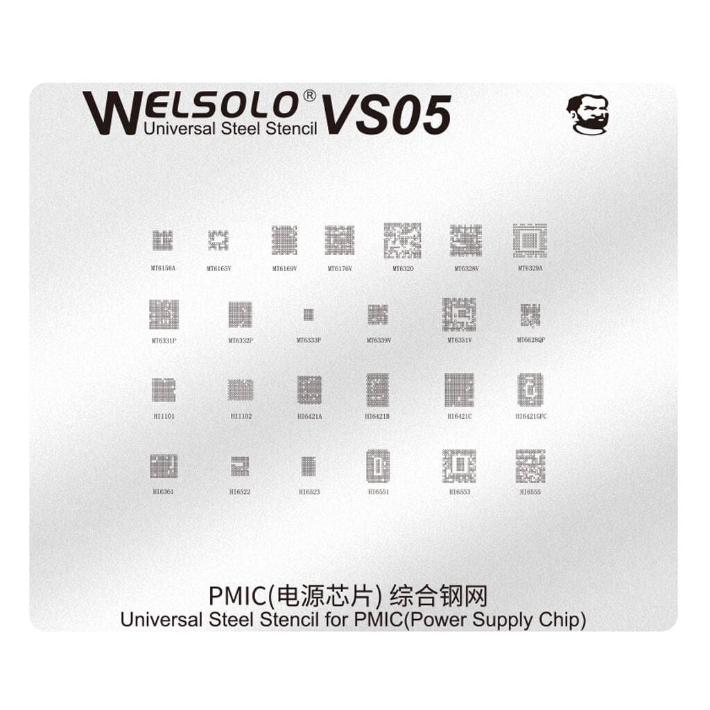 Power Supply iC Stencil (WELSOLO MECHANIC VS05)