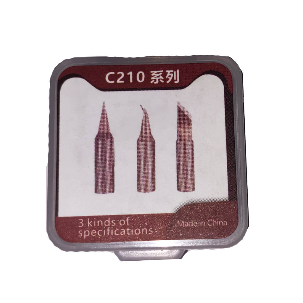 C210 Soldring iron Tip 3 in 1