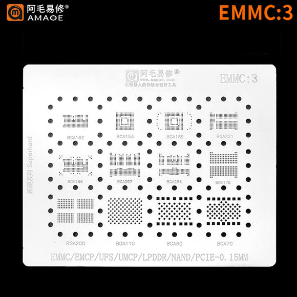 EMMC 3 Stencil AMAOE 2D