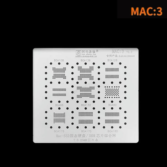 MAC 3 Amaoe Stencil