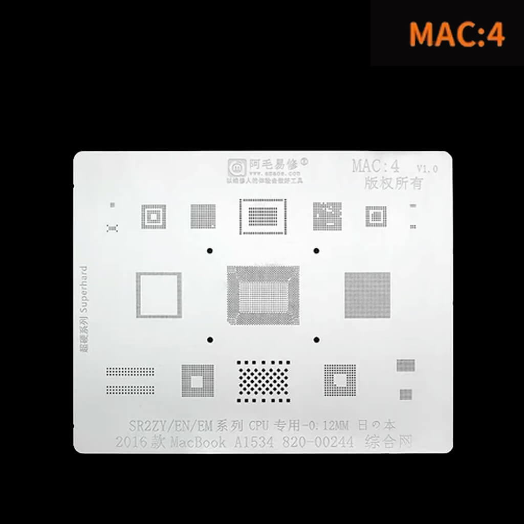 MAC 4 Amaoe Stencil