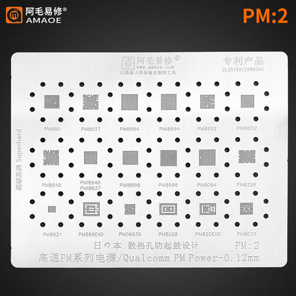 PM2 Stencil Amaoe