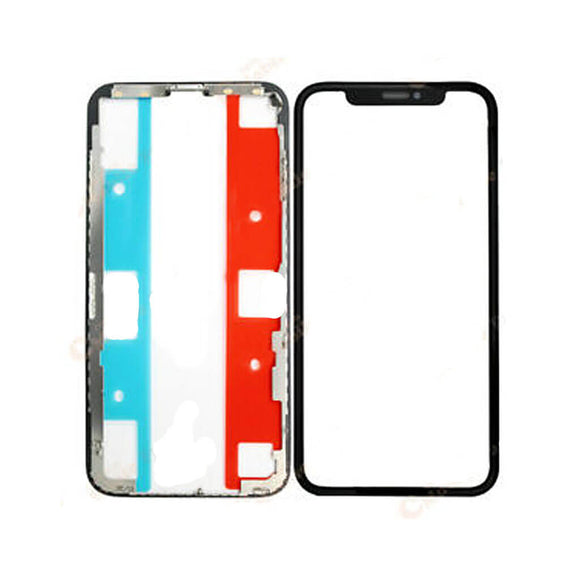 iPhone X Lcd Glass with Oca With Frame Black